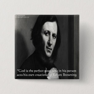 Chapa Cuadrada El poeta perfecto de Dios Robert Browning