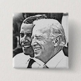 Chapa Cuadrada El presidente Obama y el vicepresidente Biden Butt