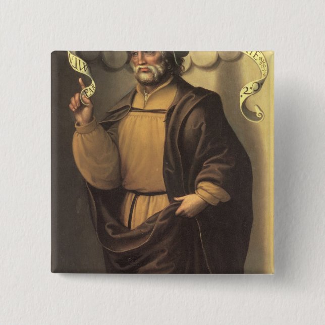 Chapa Cuadrada El profeta Isaías (Anverso)