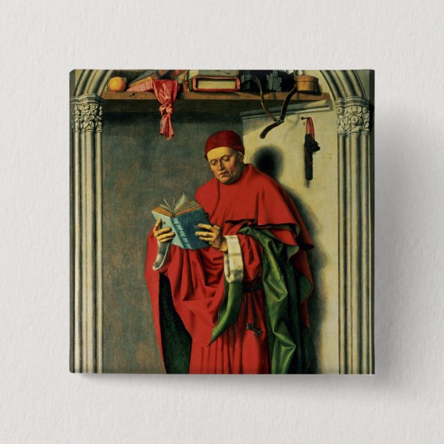 Chapa Cuadrada El profeta Jeremiah, 1443-45 (Anverso)