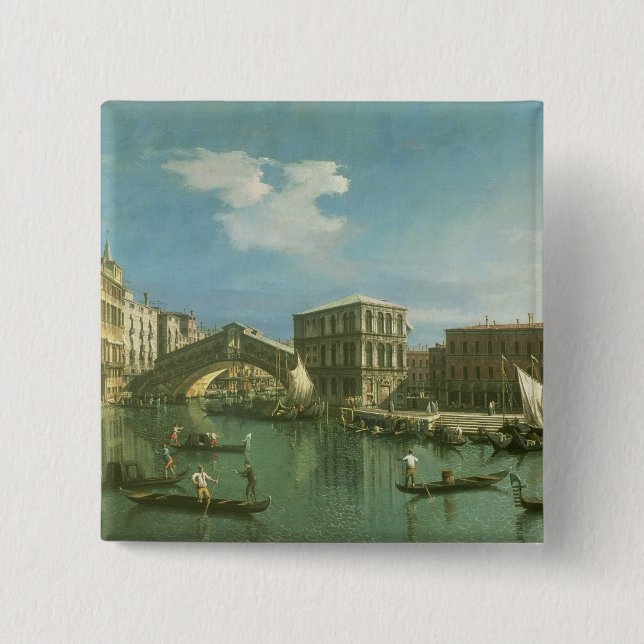 Chapa Cuadrada El puente de Rialto, Venecia (Anverso)