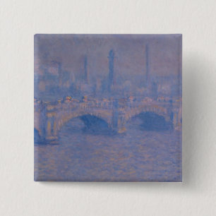 Chapa Cuadrada El puente Waterloo de Claude Monet