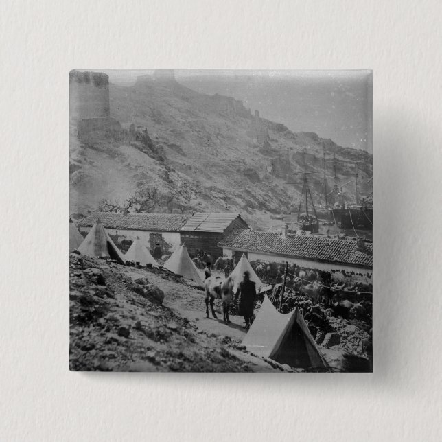 Chapa Cuadrada El puerto en Balaklava (Anverso)