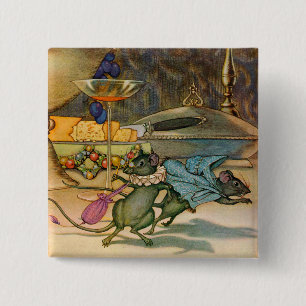 Chapa Cuadrada El ratón de pueblo y el ratón de campo