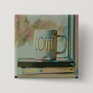 Chapa Cuadrada El regalo de los amantes de la biblioteca