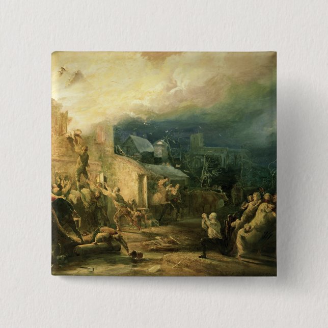 Chapa Cuadrada El rescate de John Wesley (Anverso)