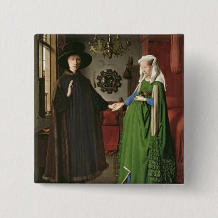 Chapa Cuadrada El retrato de Juan Arnolfini