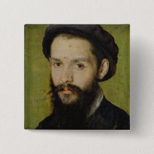 Chapa Cuadrada El retrato supuso ser Marot clemente