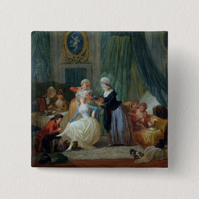 Chapa Cuadrada El retrete (Anverso)