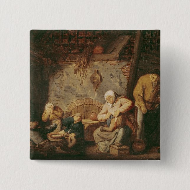 Chapa Cuadrada El retrete (Anverso)