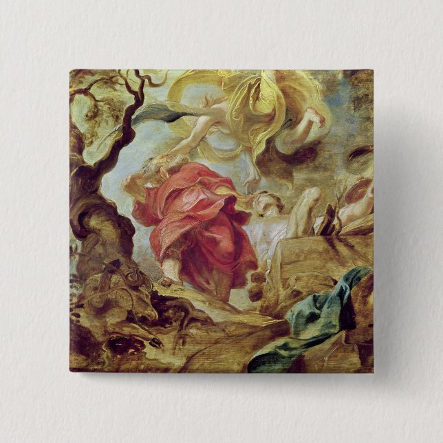 Chapa Cuadrada El sacrificio de Isaac (Anverso)