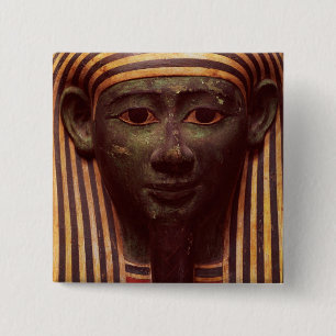 Chapa Cuadrada El sarcófago del detalle de Psametik (664-610BC)