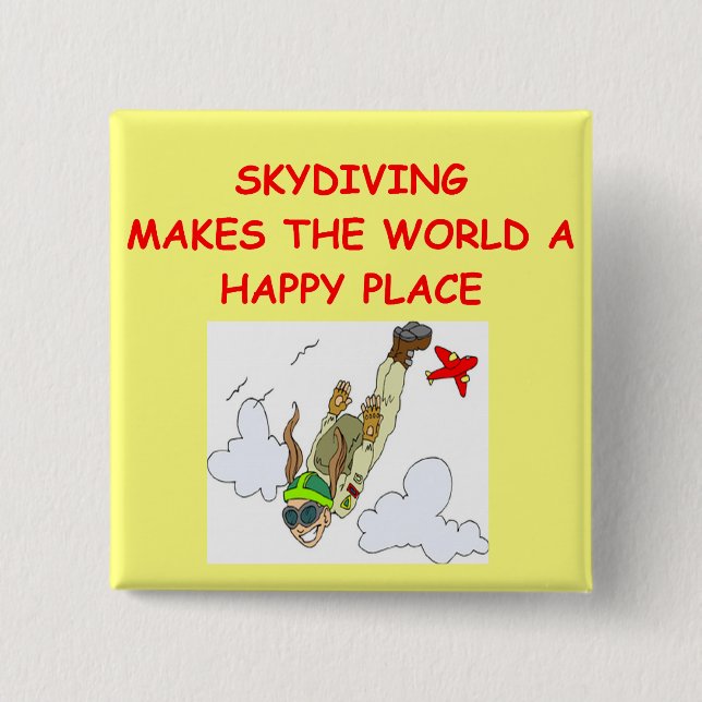 Chapa Cuadrada el skydiving (Anverso)