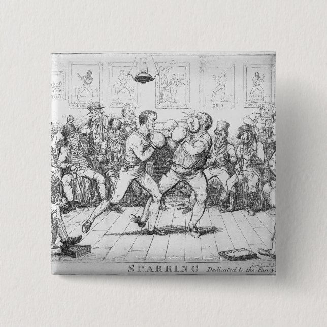 Chapa Cuadrada El Sparring, 1817 (Anverso)