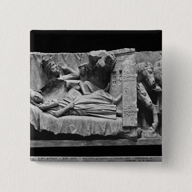 Chapa Cuadrada El sueño de unos de los reyes magos, de la (Anverso)