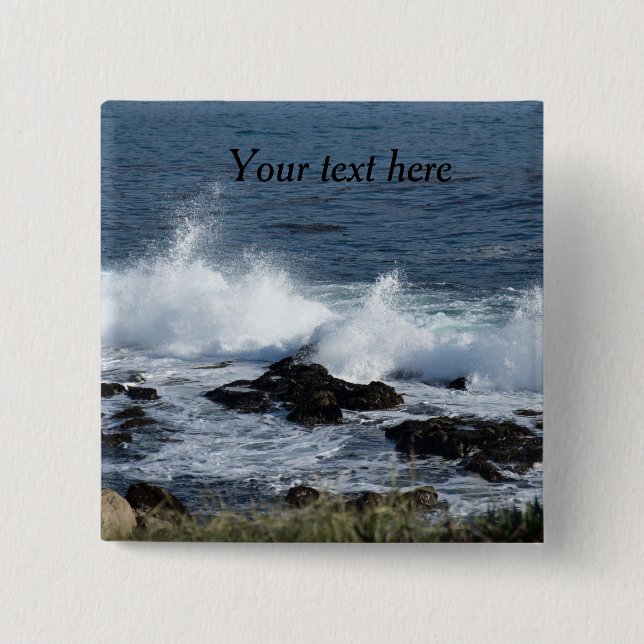 Chapa Cuadrada El surf en el Océano Pacífico (Anverso)