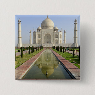 Chapa Cuadrada El Taj Mahal, Agra, Uttar Pradesh, India,