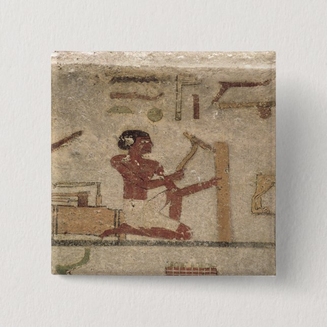 Chapa Cuadrada El taller del carpintero (Anverso)