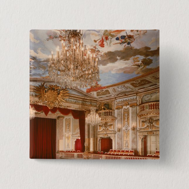 Chapa Cuadrada El teatro (Anverso)