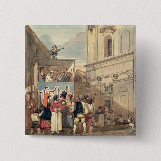 Chapa Cuadrada El teatro de la marioneta (Anverso)