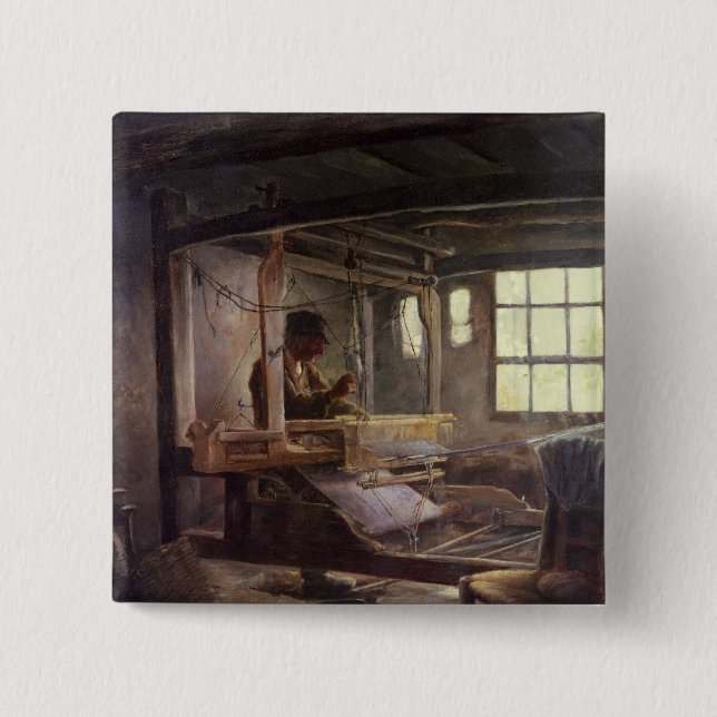 Chapa Cuadrada El tejedor bretón, 1888 (Anverso)