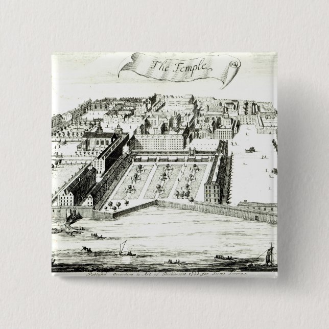 Chapa Cuadrada El templo (Anverso)