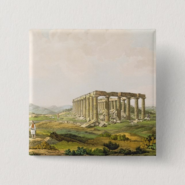 Chapa Cuadrada El templo de Apolo Epicurius, platea 25 de parte (Anverso)