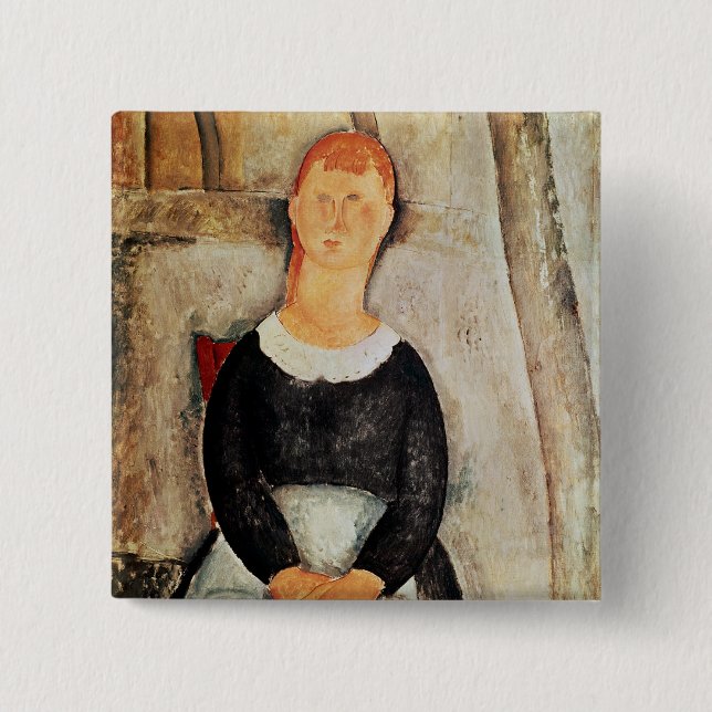 Chapa Cuadrada El tendero hermoso (Anverso)