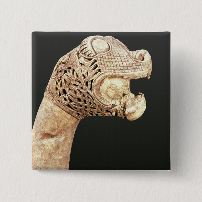 Chapa Cuadrada El testaferro de Viking Longship, encontró en (Anverso)