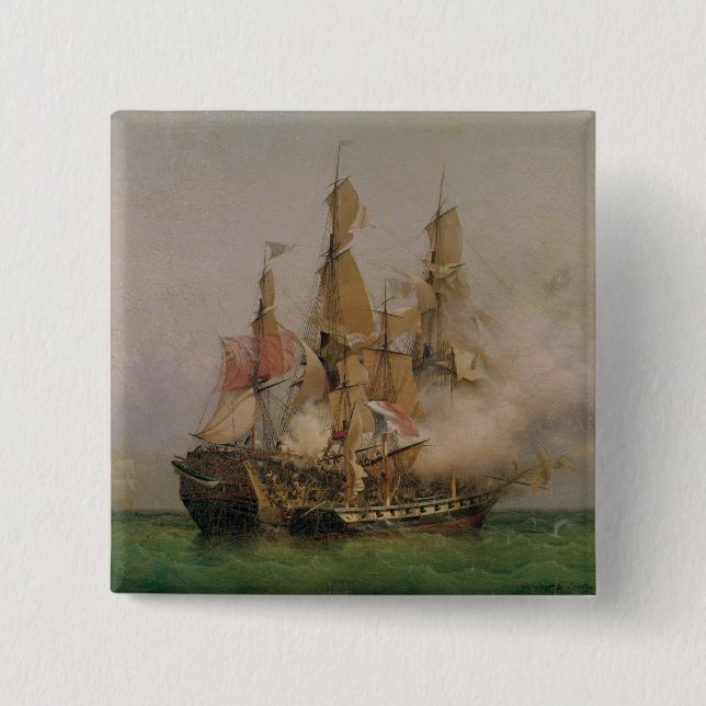 Chapa Cuadrada El tomar del 'Kent (Anverso)