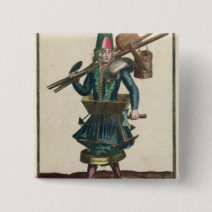 Chapa Cuadrada El traje del albañil