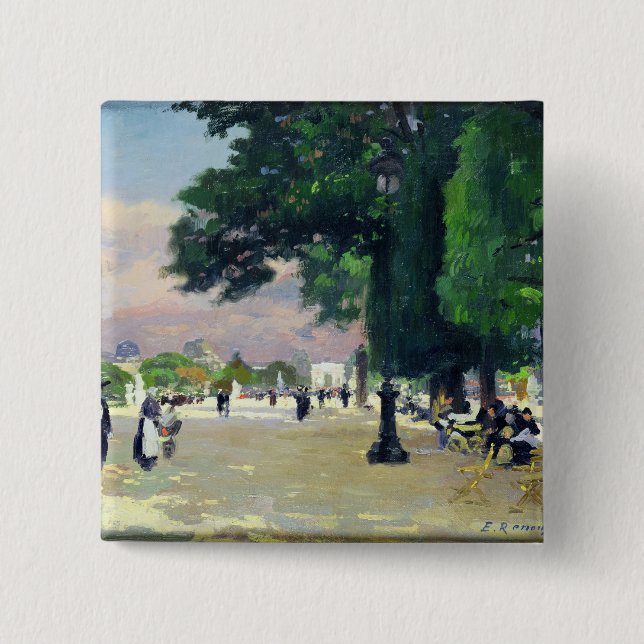 Chapa Cuadrada El Tuileries (Anverso)