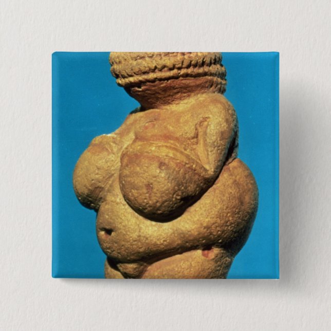 Chapa Cuadrada El Venus de Willendorf (Anverso)