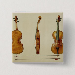 Chapa Cuadrada El violín de Hellier hecho por Antonio