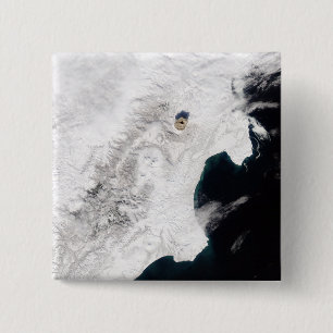 Chapa Cuadrada El volcán Shiveluch en Kamchatka Krai, Rusia