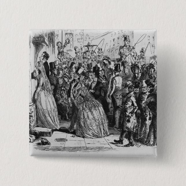 Chapa Cuadrada El volver a casa de iglesia (Anverso)