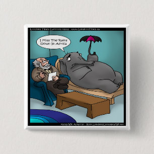 Chapa Cuadrada Elefante Gracioso En Tarjetas Terapéuticas Tees Gi