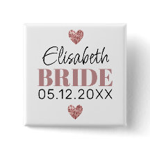 Elegante guión moderno Purpurina  Corazón Personal