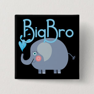 Chapa Cuadrada Elephant Big Bro