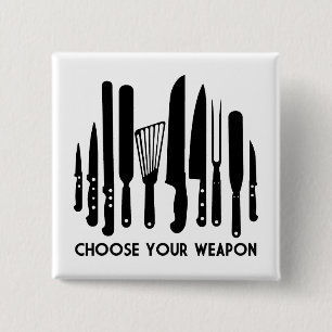 Chapa Cuadrada Elija su arma