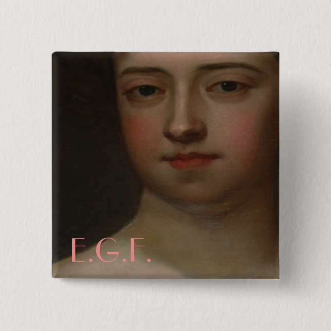 Chapa Cuadrada Elizabeth Graeme Fergusson I (Anverso)