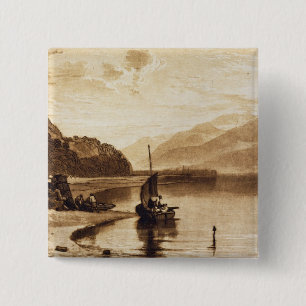 Chapa Cuadrada Embarcadero de José Mallord Guillermo Turner el  