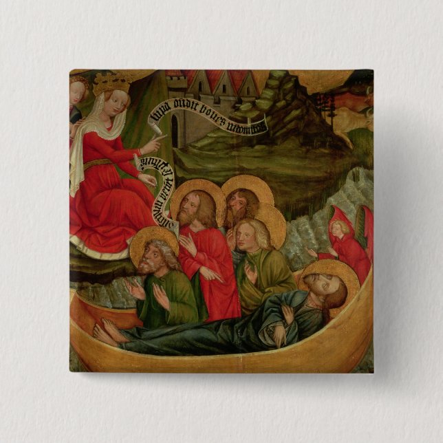 Chapa Cuadrada Embarque del cuerpo de San Jaime (Anverso)