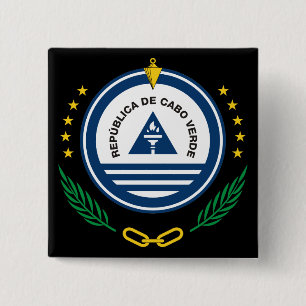 Chapa Cuadrada emblema de cabo verde