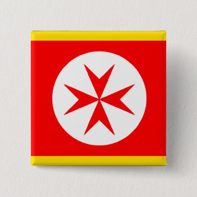 Chapa Cuadrada Emblema de la Marina Toscana Medici (Anverso)