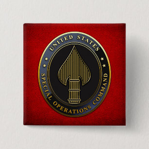 Chapa Cuadrada Emblema de USSOCOM