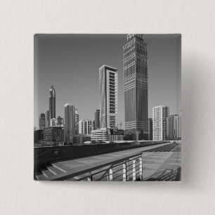 Chapa Cuadrada Emiratos Árabes Unidos, Dubai, Ciudad de Dubai.