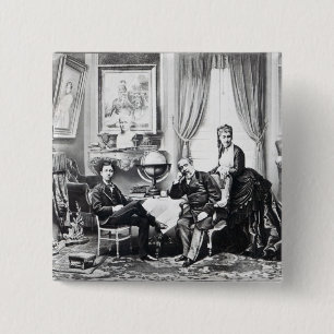 Chapa Cuadrada Emperador Napoleon III