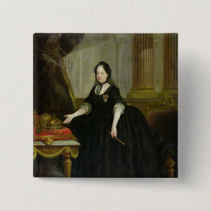 Chapa Cuadrada Emperatriz de Maria Teresa de Austria