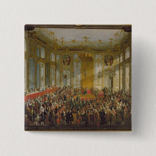 Chapa Cuadrada Emperatriz Maria Teresa